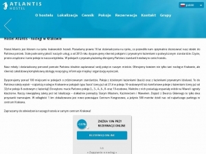 Noclegi w krakowskim hostelu Atlantis