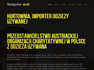 Odzież używana - dobrej jakości odzież używana