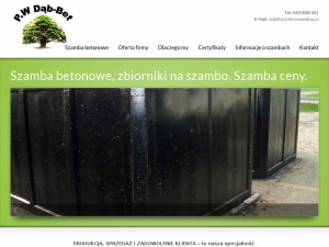 Szamba betonowe w najniższych cenach